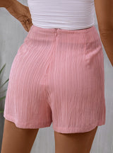 Women Pink Casual Shorts