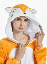 Fox Winter Adults Animal Pajamas Sets Adult
