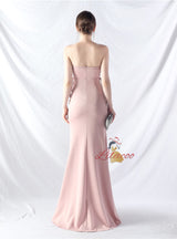 Mermaid Sweetheart Split Prom Dress