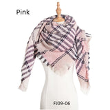 Double-sided Color Square Scarf