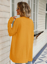 Women Cardigan Irregular Sweater Coat