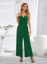 Sexy Sleeveless Suspender Backless Jumpsuit