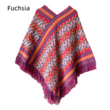 Ethnic Christmas Cloak Shawl