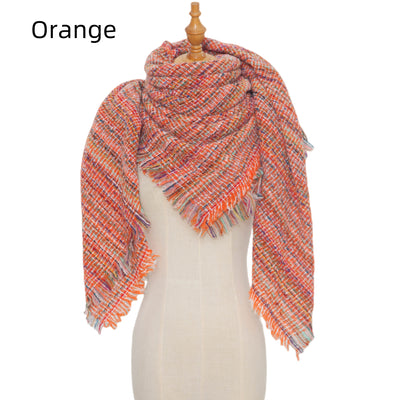 Women Thickened Square Scarf