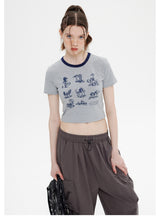 Round Neck and Short Sleeves T-shirt