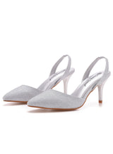 Shallow-mouthed Thin-heeled Wedding Shoes