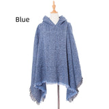 Pure Black Hooded Cloak