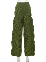 High Waist Pleated Loose Casual Pant