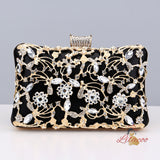 Diamond-encrusted Dinner Bag Retro Banquet Bag