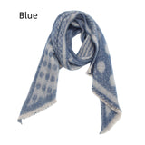 Thickened Jacquard Polka-dot Bevel Scarf