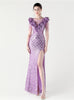 Mermaid Sequins Beading Prom Dress