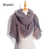 Thickened Shawl Prickly Square Scarf