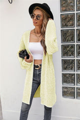 Loose Cardigan Solid Color Knitted Jacket