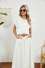 Round Neck Loose Short Sleeve T-shirt