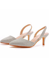 Shallow-mouthed Pointed Stiletto Heels Sandals