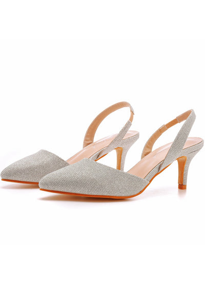 Shallow-mouthed Pointed Stiletto Heels Sandals