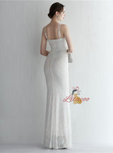 Halter Mermaid Sequins Prom Dress