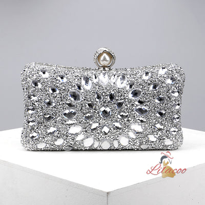 Diamond Bag Ladies Banquet Evening Bag