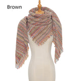 Women Thickened Square Scarf