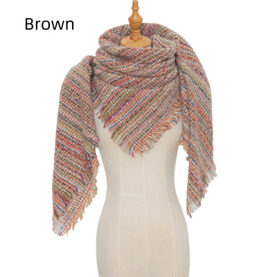 Women Thickened Square Scarf