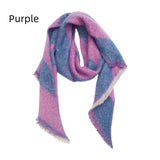 Women Rhombic Bevel Scarf