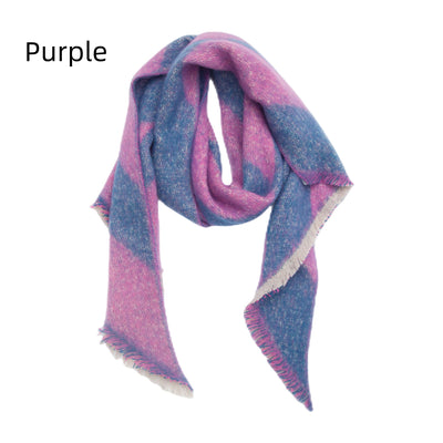Women Rhombic Bevel Scarf