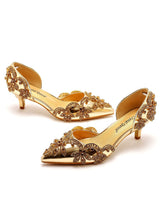 5 cm Thin-heeled Pointed Sandals