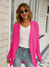 Women Cardigan Irregular Sweater Coat