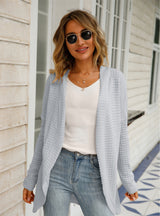 Women Cardigan Irregular Sweater Coat