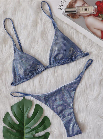 Shiny Crystal Diamond Bikini