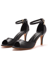 7 cm Fishmouth High-heeled Sandals