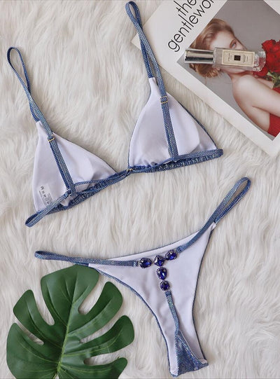 Shiny Crystal Diamond Bikini