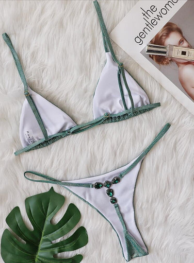 Shiny Crystal Diamond Bikini