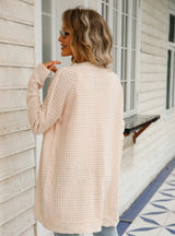 Women Cardigan Irregular Sweater Coat