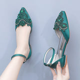 Flat Heel Casual Pointed Sandals