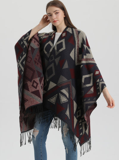 Bohemian Thickened Dual-purpose Scarf Cloak