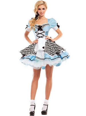 Halloween Costume Cosplay Alice Dress