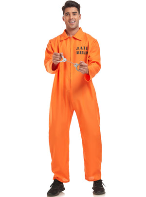 Orange Halloween Role-playing Male Costume
