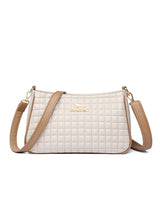 Plaid Messenger Bag Simple Shoulder Bag