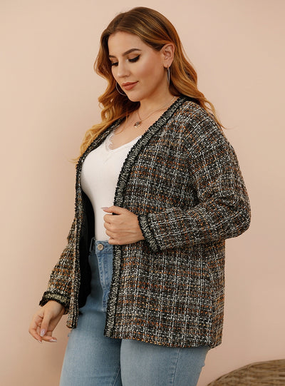 Cardigan Woolen Long Sleeve Coat