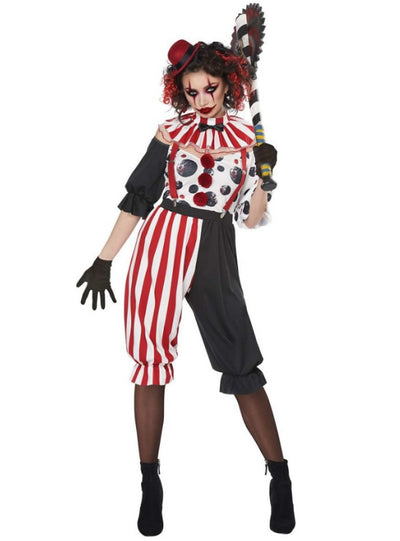 Halloween Zombie Clown Costume