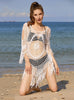 Long Sleeve Bikini Knit Beach Cover Up