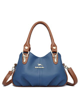 Large-capacity Contrast Leisure Shoulder Bag