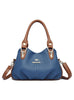 Large-capacity Contrast Leisure Shoulder Bag
