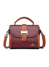 Large-capacity Contrast Shoulder Handbag Bag