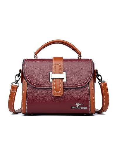 Large-capacity Contrast Shoulder Handbag Bag