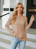 Round Neck Loose Long Sleeve T-shirt