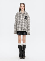 Small Fragrance Loose Retro Coat Jacket