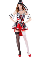 Halloween Queen of Hearts Poker Girl costume