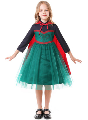 Anna Fairy Tales Witch Role Performance Queen Dress